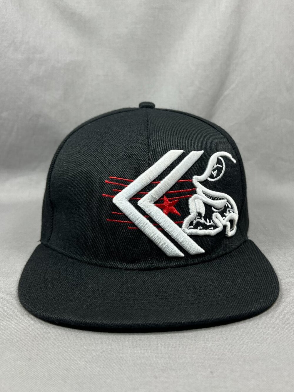 Metal Mulisha Skull Snapback Hat Cap OG Helmet Chevron Skater Motocross Mens